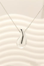 Charger l&#39;image dans la galerie, Collier goutte or ou argent
